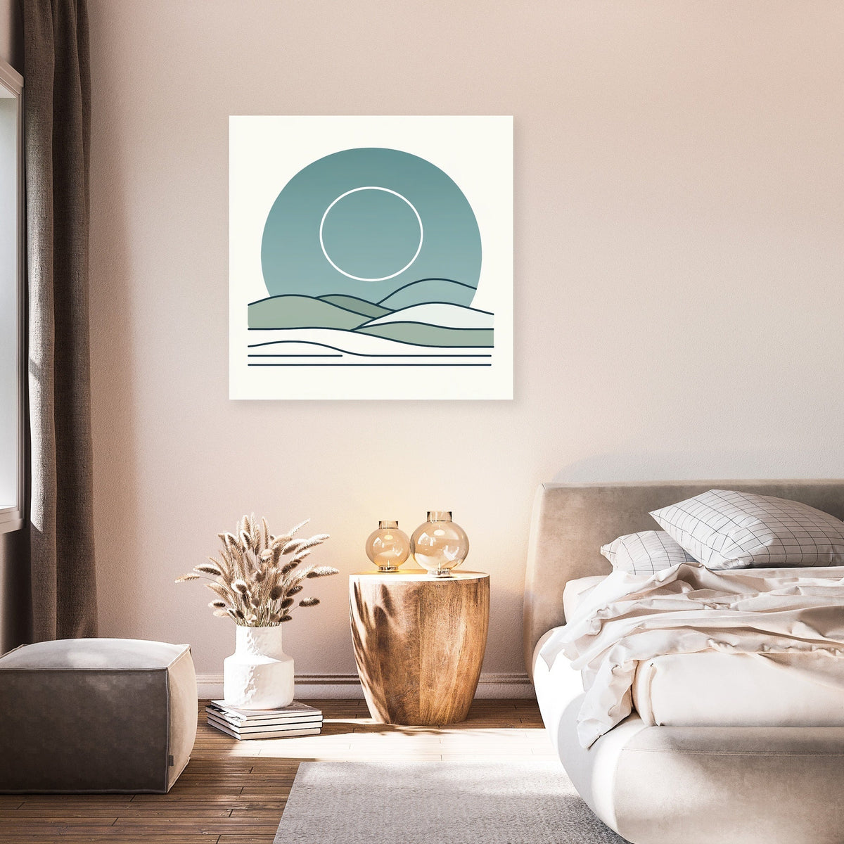 Subtle Harmony Canvas