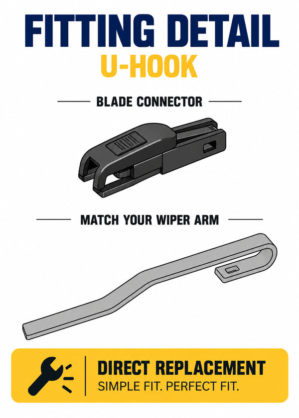 Toyota Auris Hatchback Front & Rear Wiper Blades | Nov 2012-Nov 2019