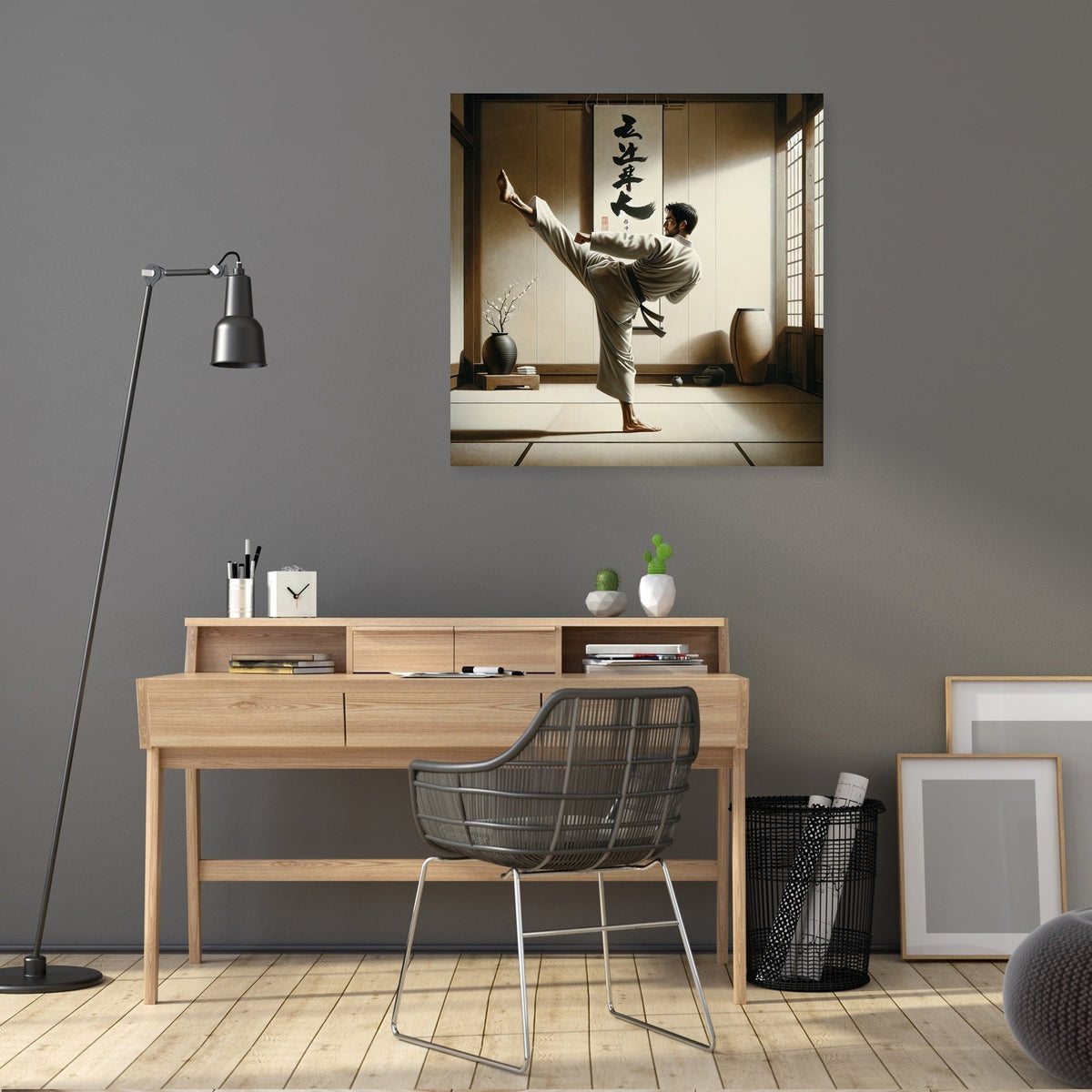 Martial Arts Focus Canvas