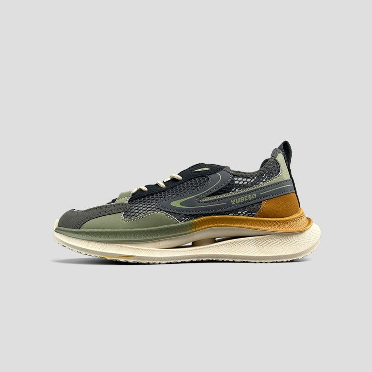 Thick Bottom Breathable Hollowed Fashion Sneaker