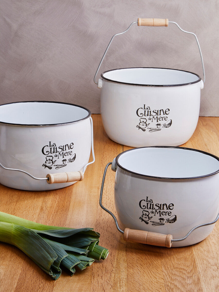 Mere Set of 3 Storage Pots | La Cuisine De Mere