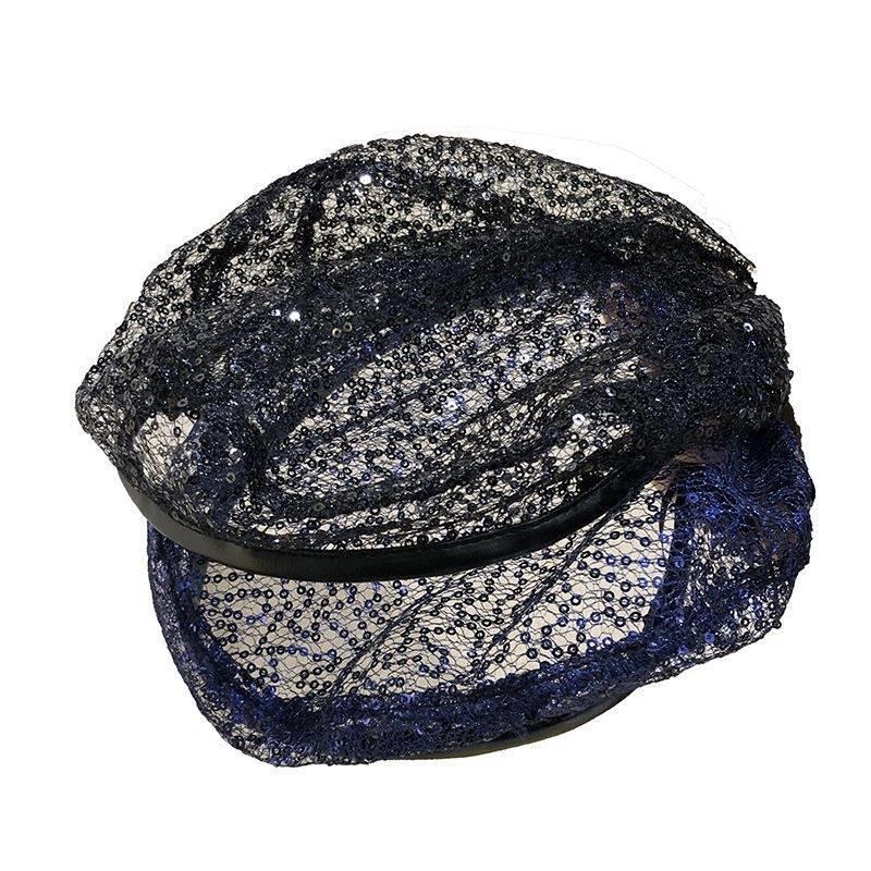 Mesh Hat Cover Gray Hair Lace Pile Heap Cap Thin Spring Women's Big Head Circumference