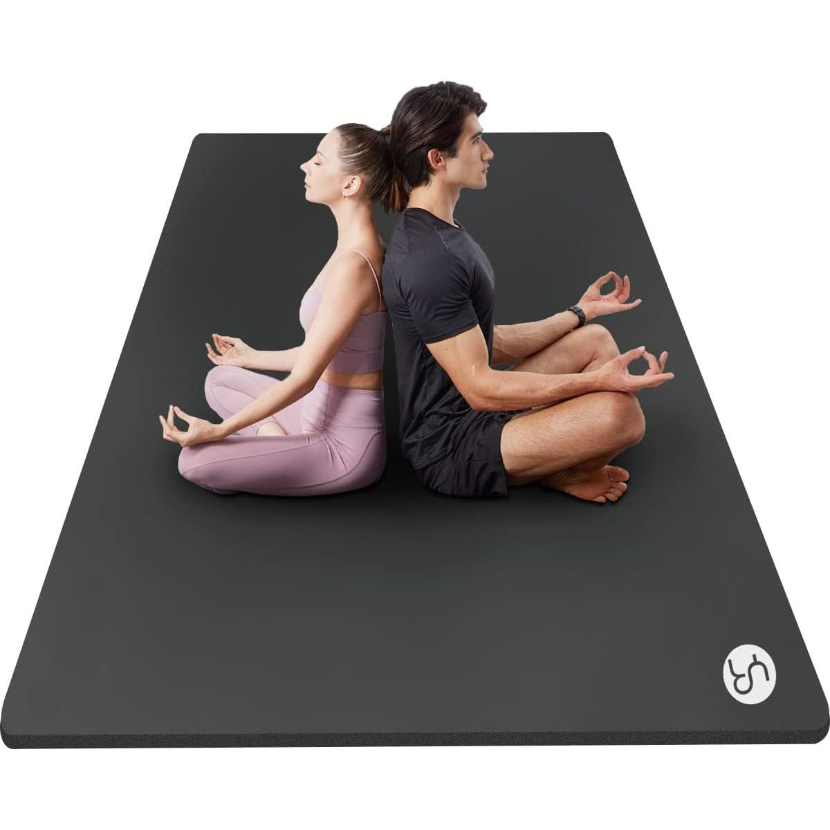 Yoga Mat Extra Large 200x130cm Thick 15mm NBR Exercise Fitness RYTMAT