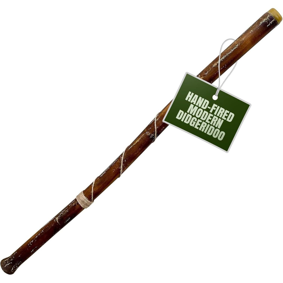 Didgeridoo Hand Fired Modern Beeswax Mouthpiece Easy Play World Percussion USA