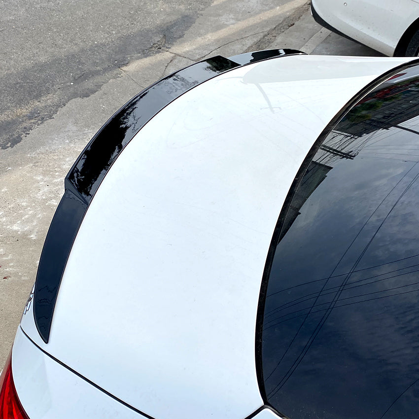 Brabus Style Gloss Black Boot Spoiler for Mercedes Benz W205 C Class Saloon 15-21