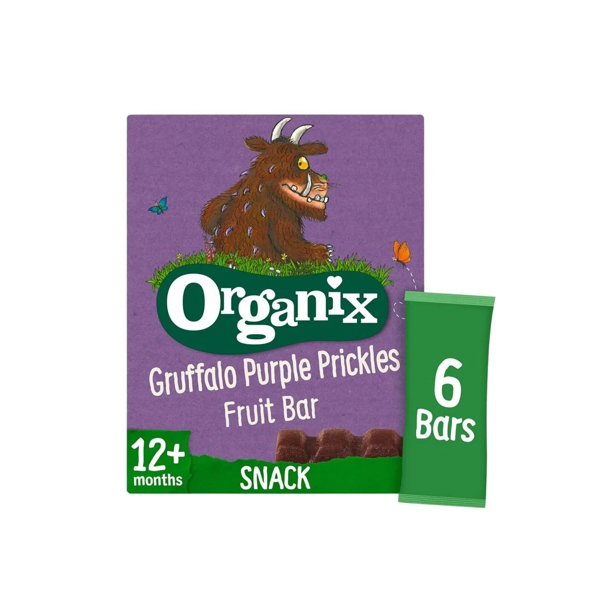 Organix Gruffalo Blackcurrant Fruit Bar 12+ months 102g (6x17g)