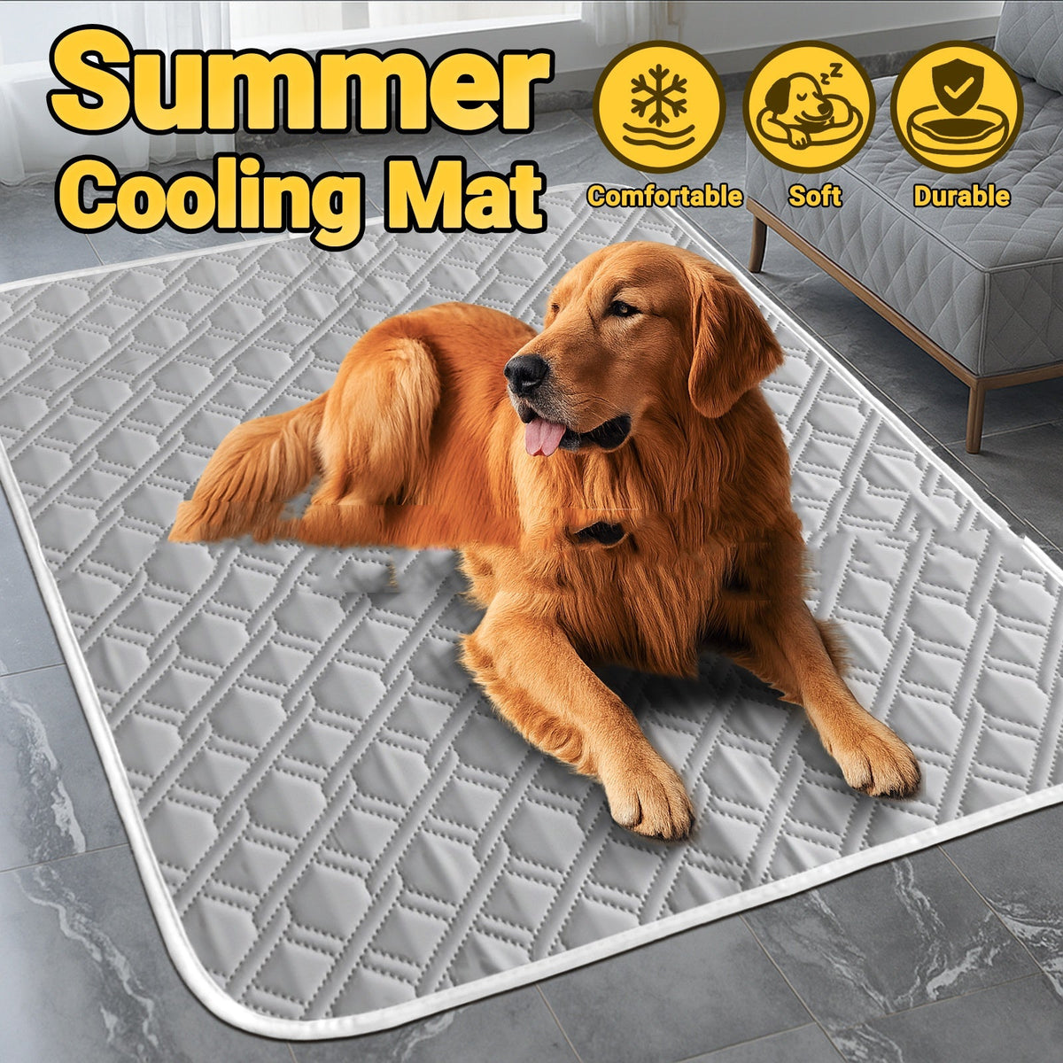 Super Large Pet Cooling Ice Pad Cooling