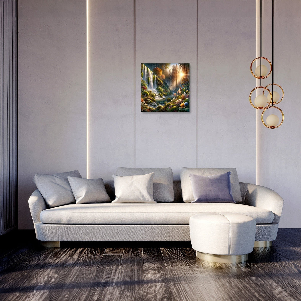 Waterfall Oasis Canvas