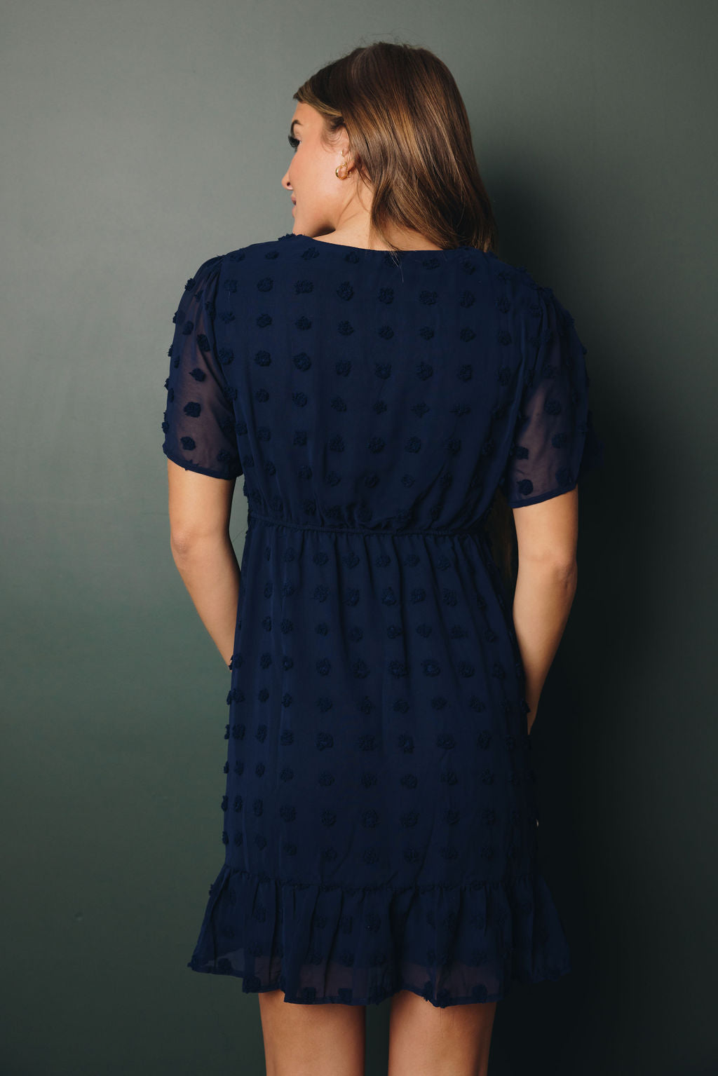 Georgie Swiss Dot Wrap Dress