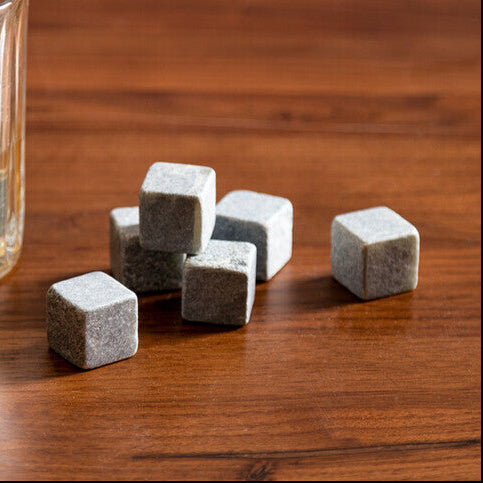 Set Of 9 Granite Ice Rocks | Wilson