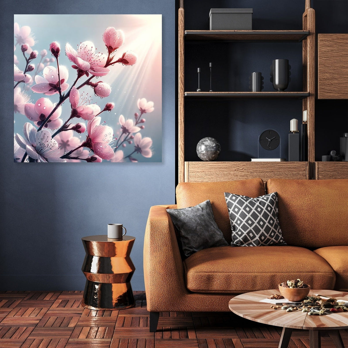 Dew-Kissed Blossoms Canvas