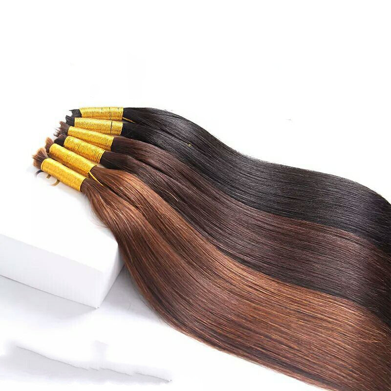 Long Straight Wig with Braided Detail and Crystal Wire Buckle