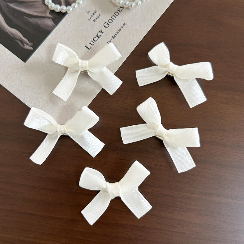 3cm Ribbon Bow Small Hairclip
