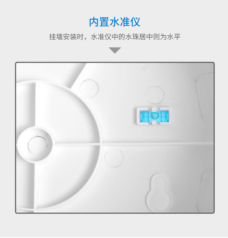 Ruiwo Central Tissue Box for Bathroom, Economical Paper Roll for Restaurant, Punch-Free Middle Large Roll Tissue Box