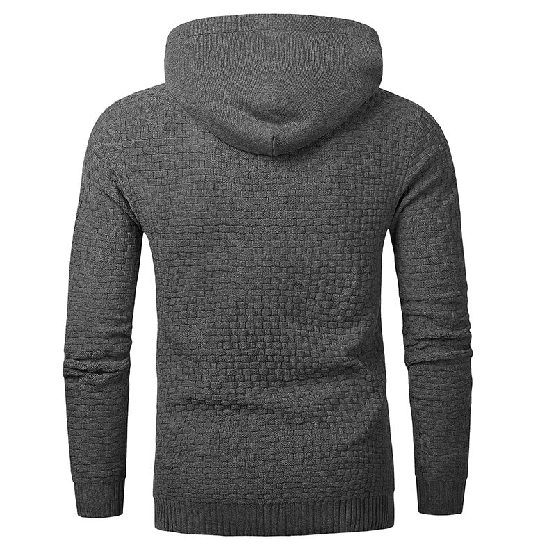 Men's Hoodie Sweatshirt - 65% Cotton 35% Polyester Pullover