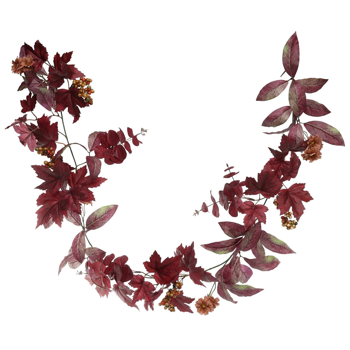 Glamis Burgundy Mix Garland (180cm)