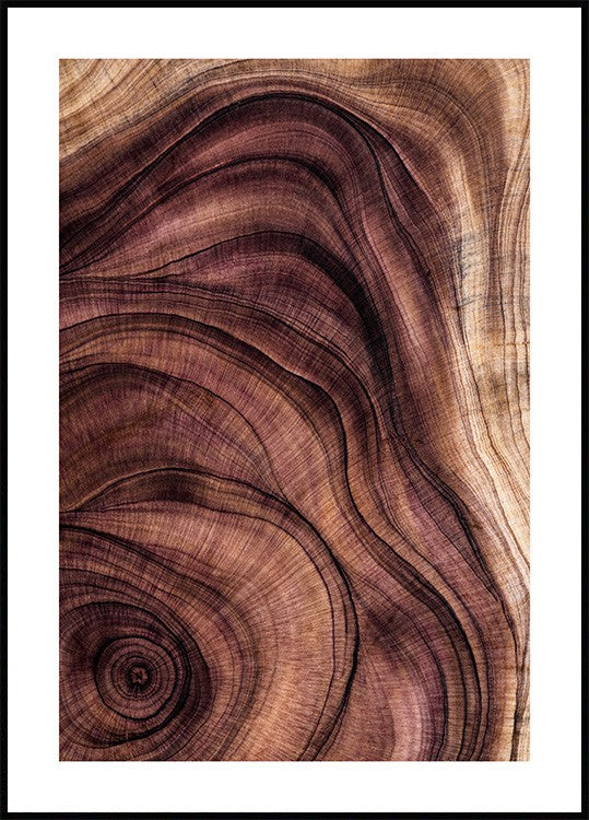 Wood pattern Poster
