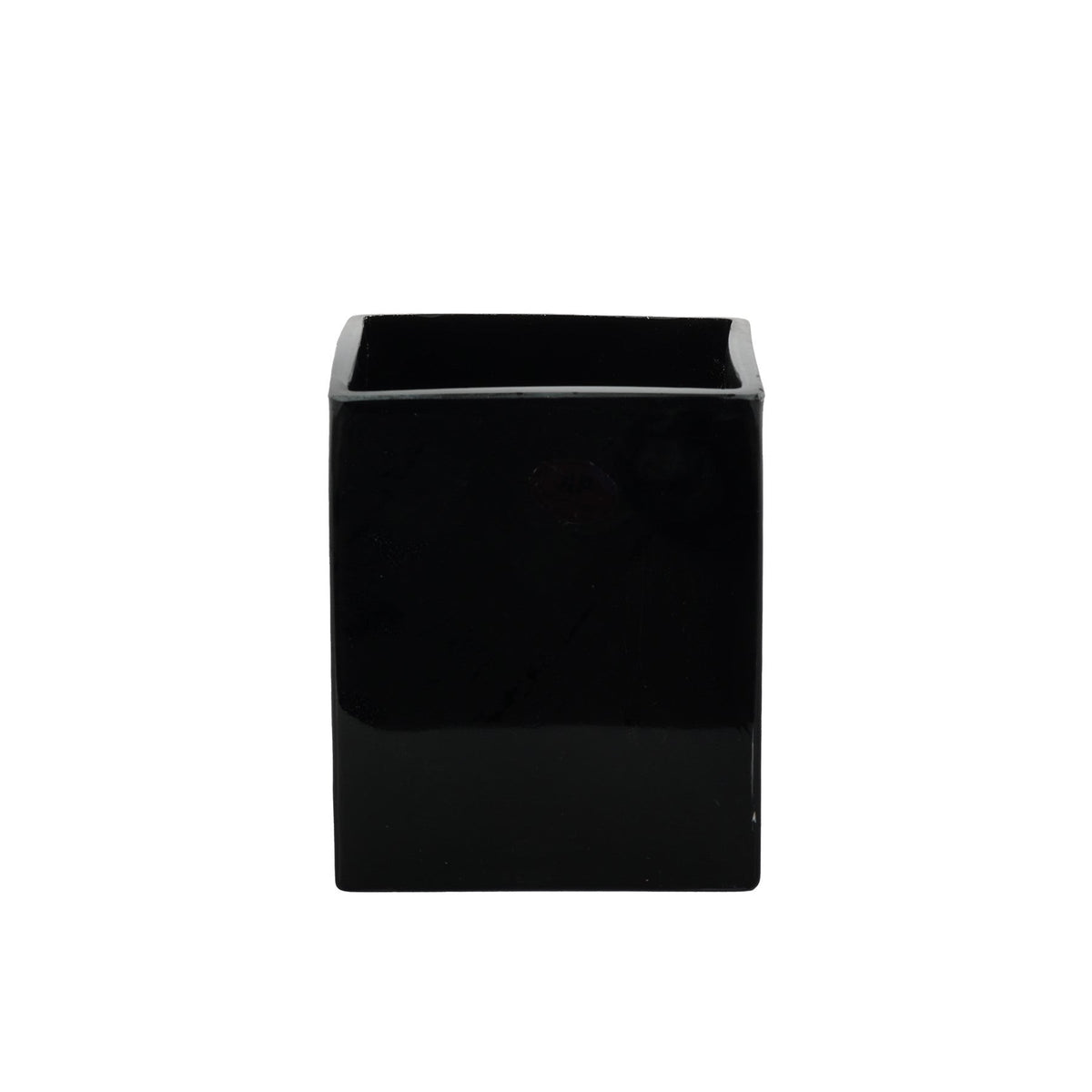 Cube - Black Gloss -10x10x12cm