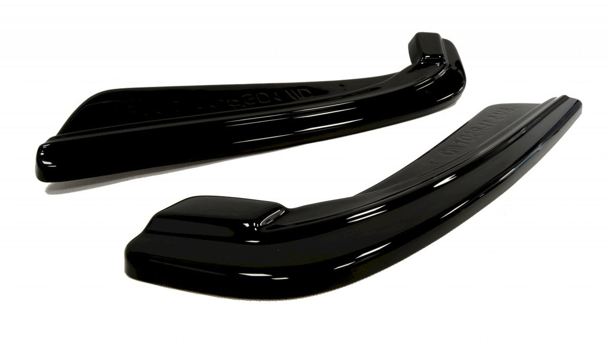 Maxton Design - Aftermarket  REAR SIDE SPLITTERS BMW 5 F11 M-PACK (FITS TWO SINGLE EXHAUST ENDS)