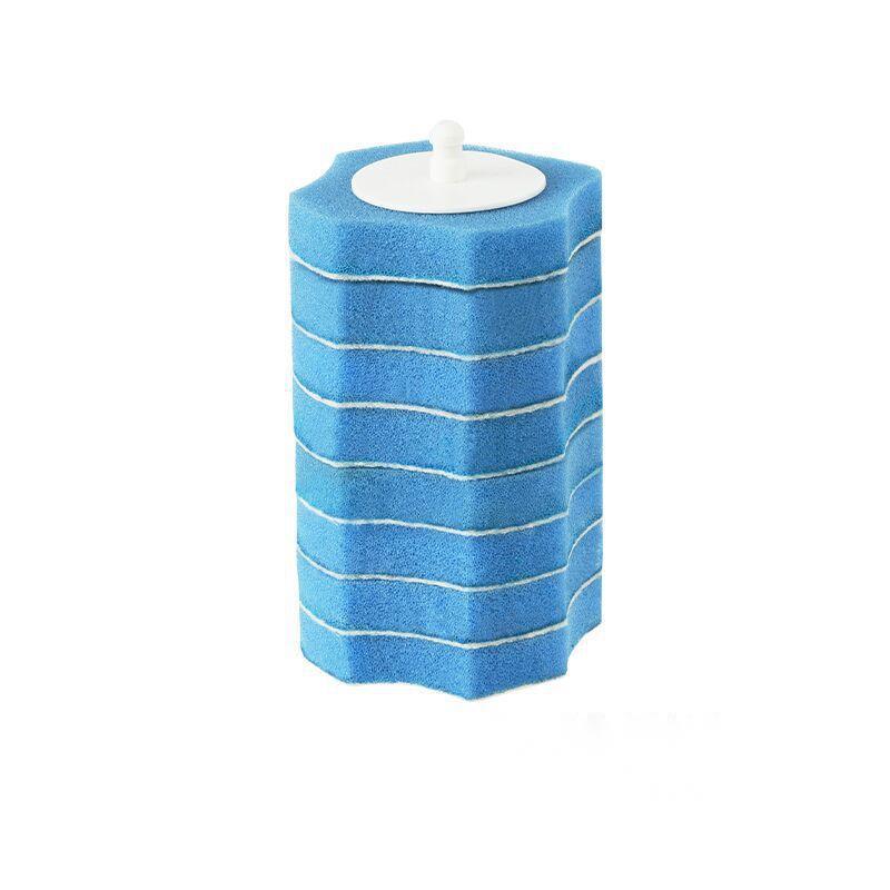 Disposable toilet brush set