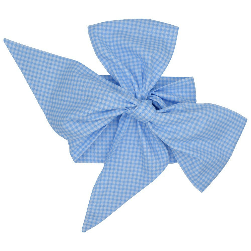 Baby Swaddling Cloth with Cotton Bow - Soft Newborn Swaddle Blanket Wrap for Infants