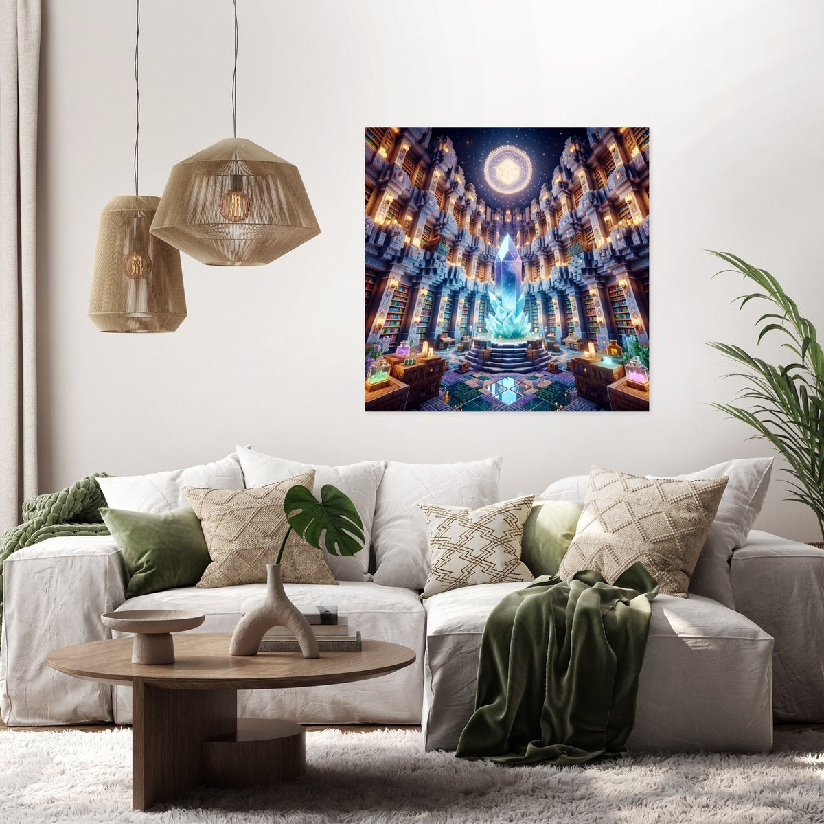 Enchanted Shelves Canvas