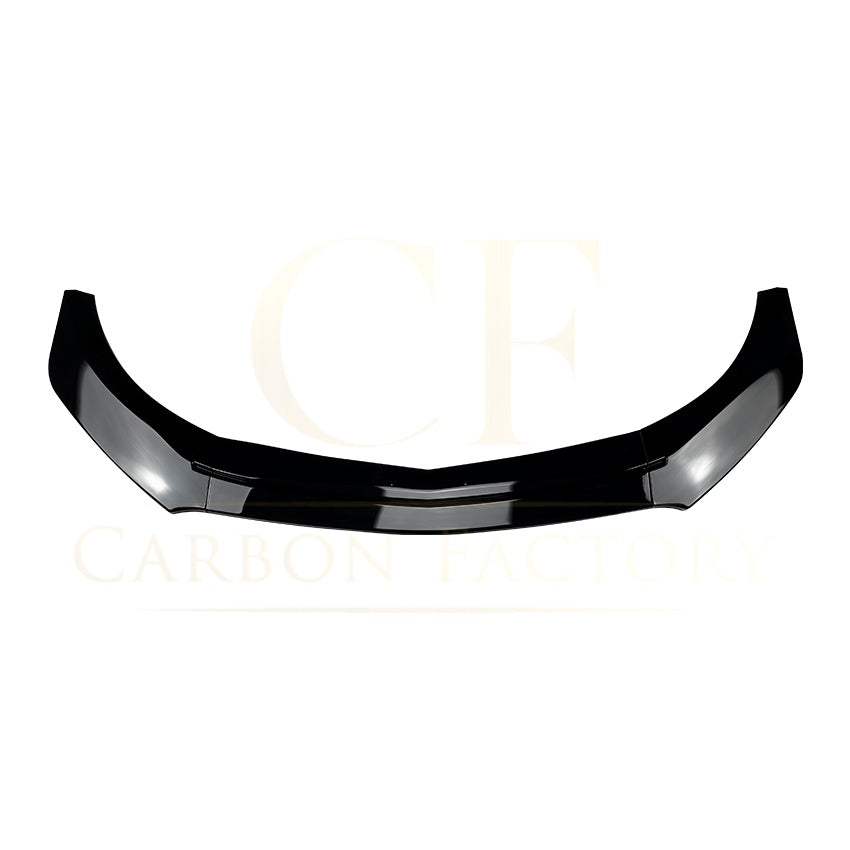 V Style (3 pcs) Gloss Black Front Splitter for Mercedes Benz W176 A Class AMG 13-18