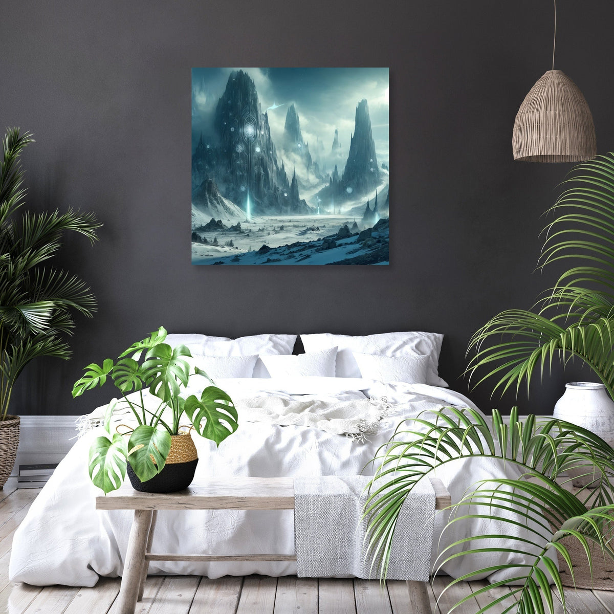 At the Mountains of Madness Canvas