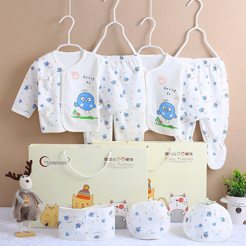 Cotton Newborn Baby Clothes Set - Soft Unisex Outfit