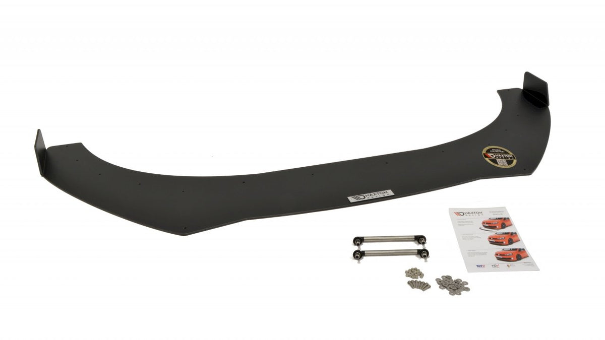 Maxton Design - Aftermarket  FRONT RACING SPLITTER AUDI TT MK2 RS (WITH WINGS)