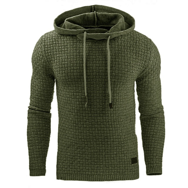 Men's Hoodie Sweatshirt - 65% Cotton 35% Polyester Pullover