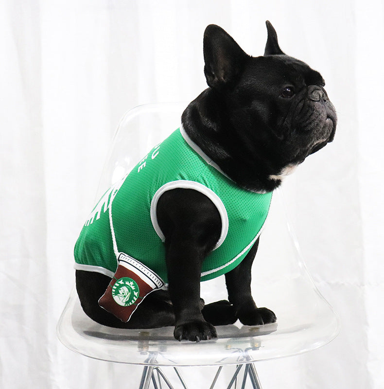Pet Breathable Two-legged Sunscreen Mesh Vest