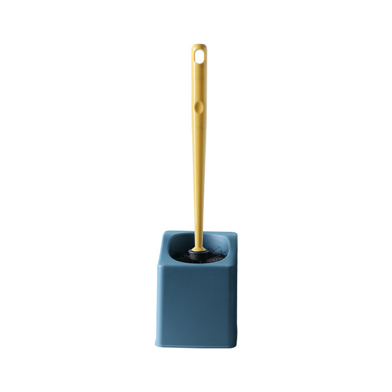 Punch-Free Wall-Mounted Storage Cleaning Brush, Long Handle And No Dead Ends Toilet Brush