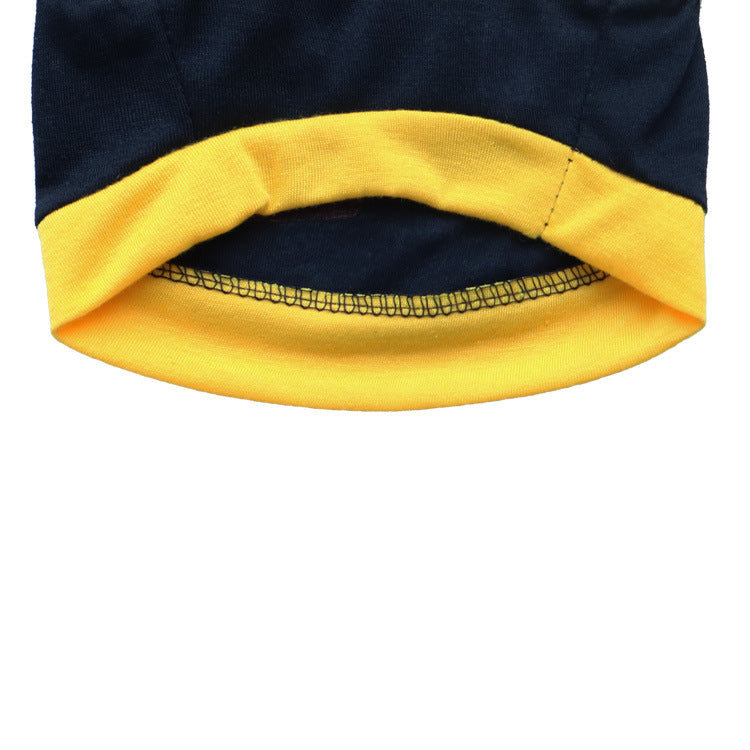 Pet Supplies Dog Clothing Cotton Jersey Printed  Sports Small Dog Vest