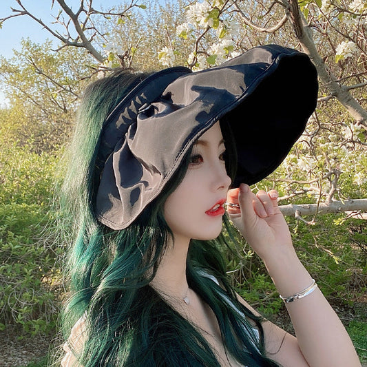 Women's Folding Sun Hat - Outdoor Shade Headband Style