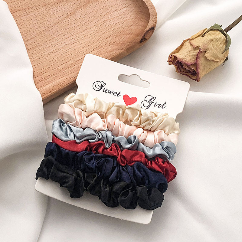 Colourful Fabric Hair Scrunchie