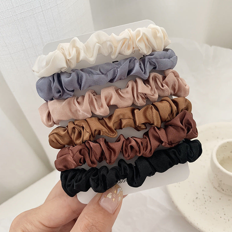 Colourful Fabric Hair Scrunchie