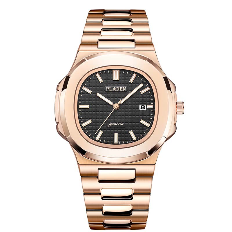 Waterproof quartz watch
