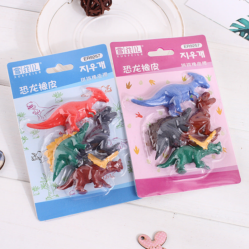 Children'S Day Gift Creative Eraser Set Gift Box Engineering Vehicle Model Primary School Student Stationery Prize Wholesale