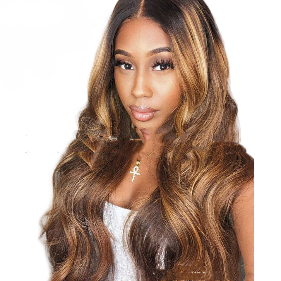 Long Big Wave Curly Wig - Centre Parting