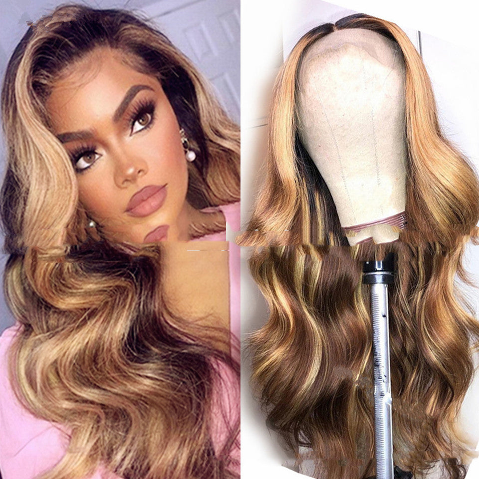 Long Big Wave Curly Wig - Centre Parting