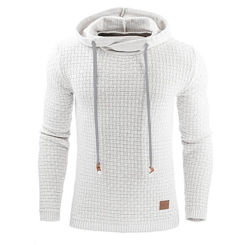 Men's Hoodie Sweatshirt - 65% Cotton 35% Polyester Pullover