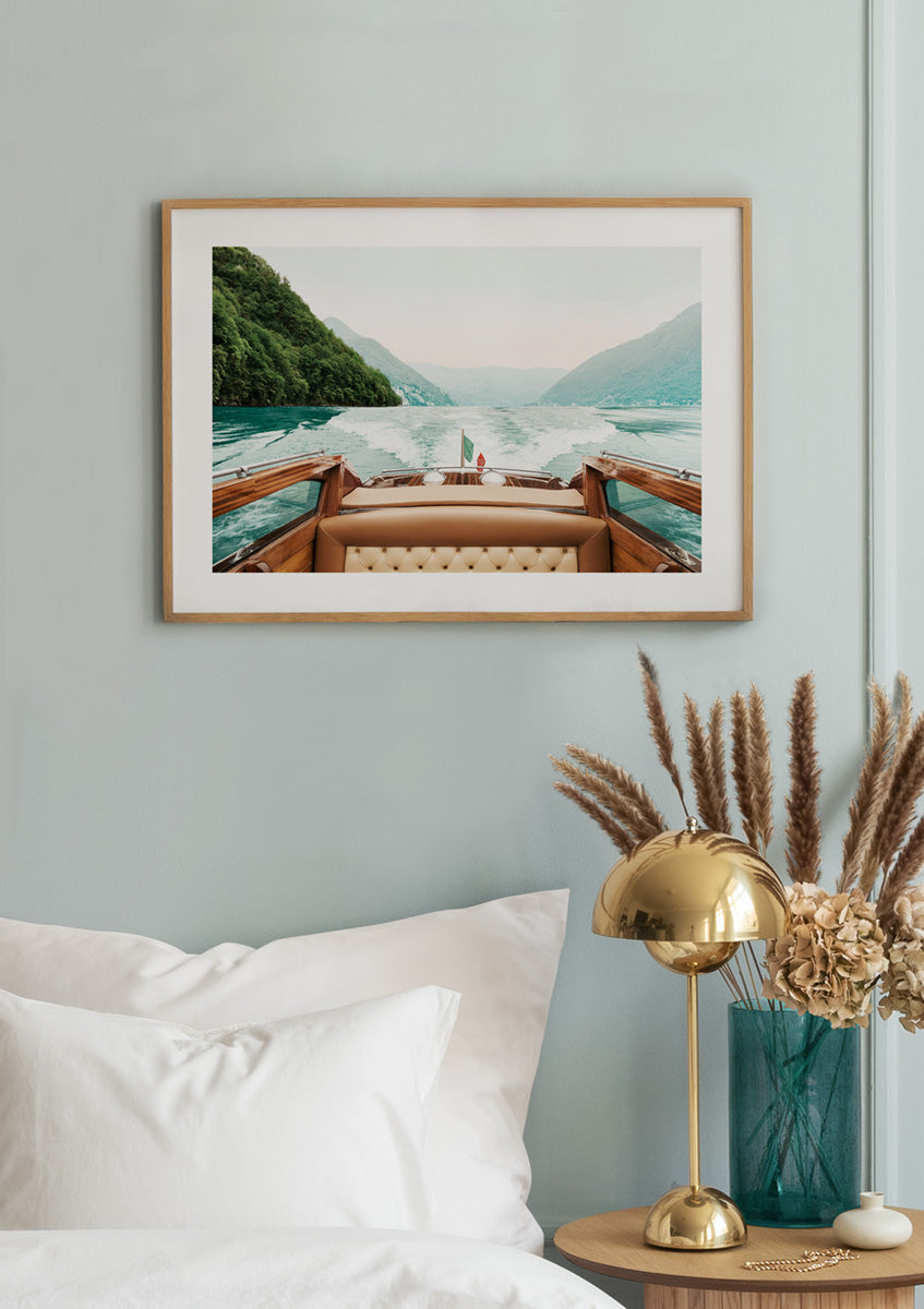 Lake Como Ride Poster
