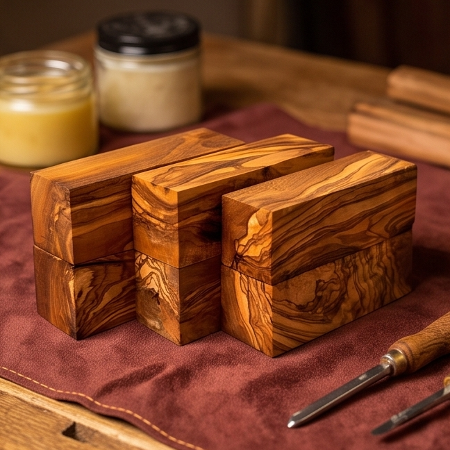 Olive Wood Pen Turning Blanks 12 cm