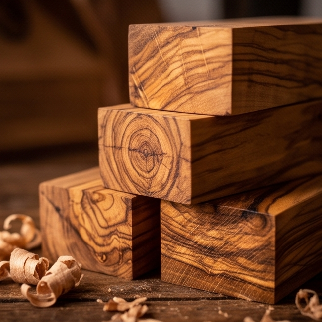 Olive Wood Pen Turning Blanks 10 cm