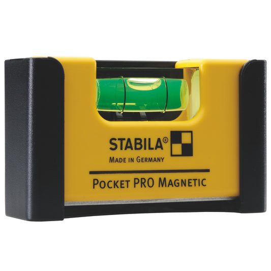 Stabila Pocket PRO Magnetic spirit level, 7 cm, with belt clip