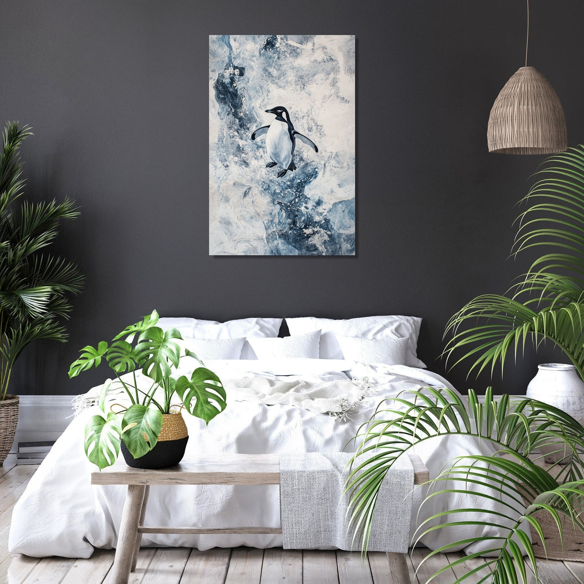 Penguin’s Pilgrimage Canvas