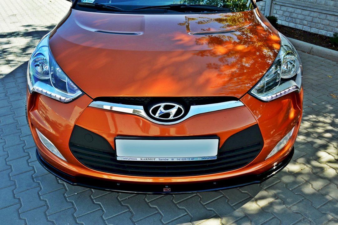 Maxton Design - Aftermarket  FRONT SPLITTER HYUNDAI VELOSTER