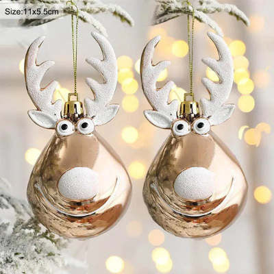 Decorative Ornaments Christmas Tree Ornaments Plastic