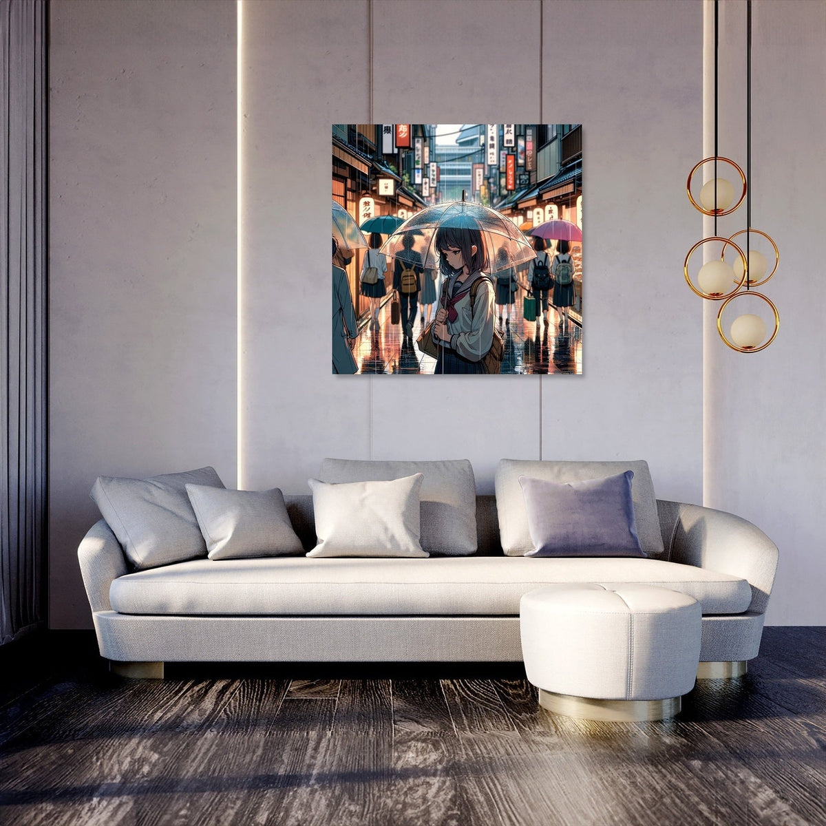 Rainy Day Reflections Canvas